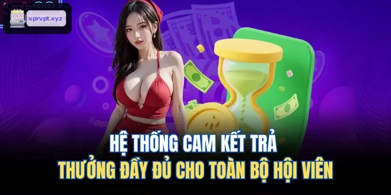 Cam kết trả thưởng minh bạch tại TOPBET